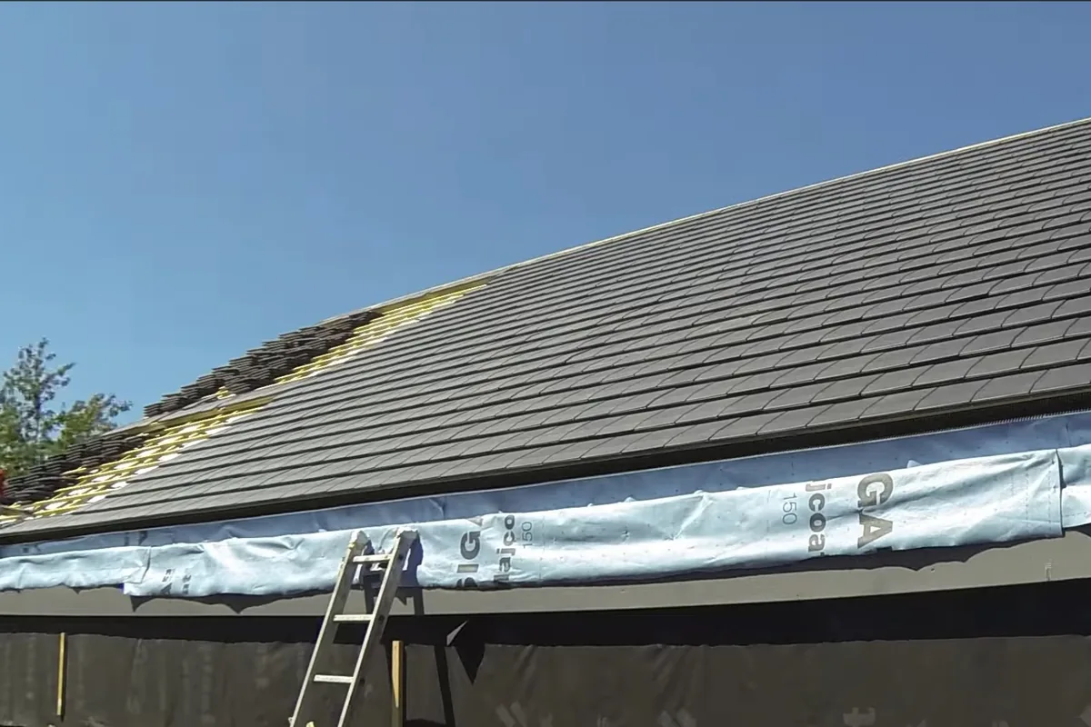 Installation de toiture neuve à Nort-sur-Erdre